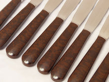 Load image into Gallery viewer, Vintage French Set knives Table Dessert ART DECO 1930 Bakelite Handles 24 pieces
