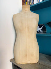 Load image into Gallery viewer, French Antique Mannequin 1900 Fashion Fabric & Papier Maché Woman