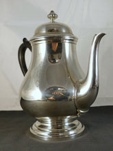 Load image into Gallery viewer, Perles Vintage Coffee Tea set 3 pieces French Hallmarks Silverplated Pearls MINT
