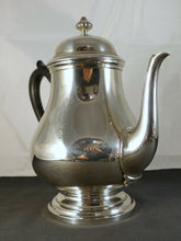 Load image into Gallery viewer, Perles Vintage Coffee Tea set 3 pieces French Hallmarks Silverplated Pearls MINT