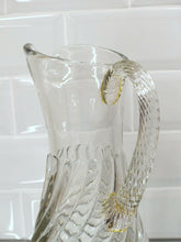 Load image into Gallery viewer, Gorgeous Water Jug Pitcher Blowned Glass Late 19TH Similar Model Bambou Baccarat