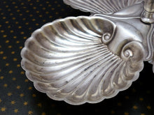 Load image into Gallery viewer, Gorgeous Antique Silver Plated Serving Tray with 4 compartiments 1900 - Shell