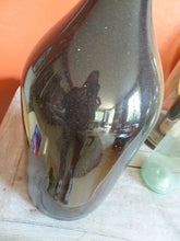 Load image into Gallery viewer, HUGE Antique french wine bottle hand blown glass 1880 demiJohn Dame Jeanne 23" 2