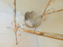 Load image into Gallery viewer, Large Antique French Napoleon III Iron Bird Cage Stand Decor Birdcage 19TH RARE