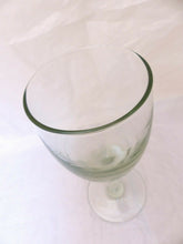 Load image into Gallery viewer, HUGE 9" Vintage Antique Wine Glasses / Set of 5x / Late 19TH Blowned glass 40oz