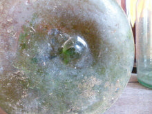 Load image into Gallery viewer, HUGE Antique french wine bottle hand blown glass 1880 demiJohn Dame Jeanne 23" 3