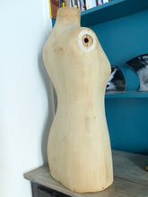 Load image into Gallery viewer, French Antique Mannequin 1900 Fashion Fabric & Papier Maché Woman
