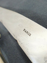 Load image into Gallery viewer, Era 1880 Antique French Sterling Silver 4pieces Salad & Carving Set Napoleon III
