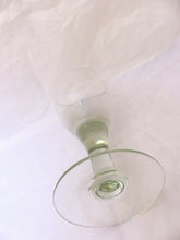 Load image into Gallery viewer, HUGE 9" Vintage Antique Wine Glasses / Set of 5x / Late 19TH Blowned glass 40oz