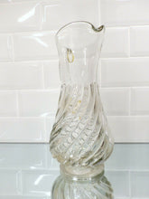 Load image into Gallery viewer, Gorgeous Water Jug Pitcher Blowned Glass Late 19TH Similar Model Bambou Baccarat