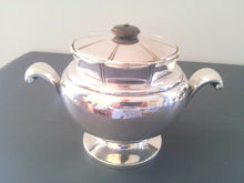 Load image into Gallery viewer, GALLIA Christofle AntiqueFrench coffee tea set / 3 pieces silverplated 1900
