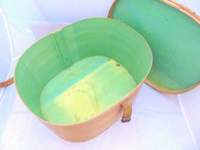 Load image into Gallery viewer, French Antique Wodden Hat BOX - Late 19th - Leather