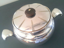 Load image into Gallery viewer, GALLIA Christofle AntiqueFrench coffee tea set / 3 pieces silverplated 1900