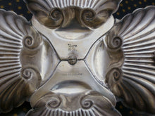 Load image into Gallery viewer, Gorgeous Antique Silver Plated Serving Tray with 4 compartiments 1900 - Shell