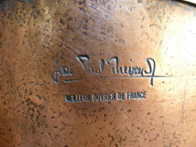 Load image into Gallery viewer, Fantastic Copy of 18th Century 11" Large Vinatge French Copper Rustic Pot Signed