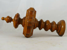 Load image into Gallery viewer, French Antique Architectural Turned Carved Wood Stairwell Finial Staircase #2