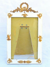 Load image into Gallery viewer, Antique French Bronze Photo Miniature Portrait Frame Eagle Empire Appliques 19TH