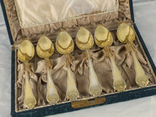 Load image into Gallery viewer, 1900 Beautiful Silver And Vermeil Coffee or Tea Service Set Box By L. PIERROT