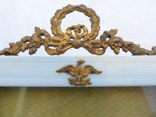 Load image into Gallery viewer, Antique French Bronze Photo Miniature Portrait Frame Eagle Empire Appliques 19TH