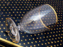 Load image into Gallery viewer, BACCARAT- ANTIQUE SET NIGHT SERVICE 19TH French Blowned Crystal Gilded 5 pieces