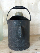Load image into Gallery viewer, 20th Century French Watering Can with Black patina / Ancien Arrosoir Garden Zinc