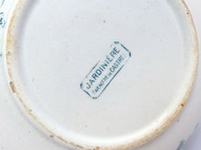 Load image into Gallery viewer, Antique French Floral Ceramic Toilet set Pitcher & Basin bowl SARREGUEMINES 1900