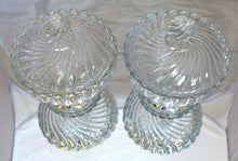 Load image into Gallery viewer, BACCARAT BAMBOU - Gorgeous PAIR 2x Candy Box Crystal Covered Box Bamboo 1930