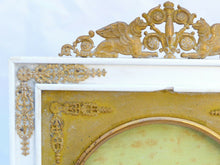 Load image into Gallery viewer, Antique PAIR French Bronze Photo Miniature Portrait Frame Sphynx Appliques 19TH