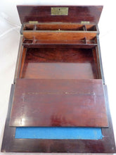 Load image into Gallery viewer, Antique French Napoleon III Marquetry Inlay 13" Ecritoire Writer's Box Boulle