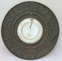 Load image into Gallery viewer, 12" Rare Antique 19TH French handpainted PLATE Copper framed sign. CHOISY LE ROY