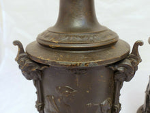 Load image into Gallery viewer, SUPERBE PAIRE DE LAMPES A REGULATEUR XIXème - PAIR OF LAMPS XIXth  Antique Theme