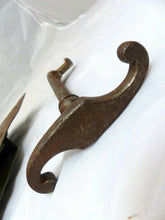 Load image into Gallery viewer, 17TH CENTURY LARGE PRIMITIVE HAND MADE WROUGHT IRON CASTLE DOOR LOCK ANTIQUE