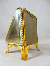 Load image into Gallery viewer, Antique Grand Tour Style Pocket Watch Casket Box Souvenir: Fourviere LYON FRANCE