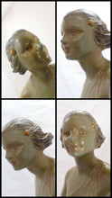 Load image into Gallery viewer, 1930 Sculpture Spelter Diane The Huntress Signed LIMOUSIN Bronze Patina ART DECO