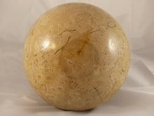 Load image into Gallery viewer, 7" Diameter 15lb HUGE c1800's Marble Stair Finial/ Boule de rampe en Marbre 18cm