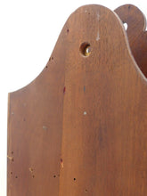 Load image into Gallery viewer, Antique French Provencal "Fariniere" / Flour Box Late 19TH Fishing Theme Walnut