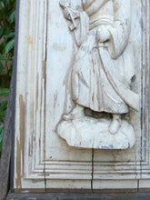 Load image into Gallery viewer, Antique 28" Hand Carved Architectural Furniture Doors Panels Figural Late 19th