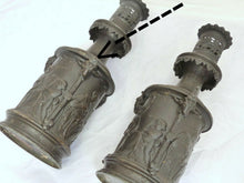 Load image into Gallery viewer, SUPERBE PAIRE DE LAMPES A REGULATEUR XIXème - PAIR OF LAMPS XIXth  Antique Theme