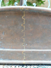 Load image into Gallery viewer, 19th Century Rustic French Large Copper Gravity Wash Basin Fountain