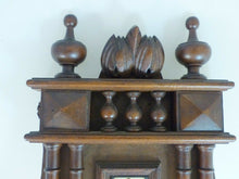 Load image into Gallery viewer, Antique French Black Forest Carved 29" Barometer & Thermometer Only for Deco