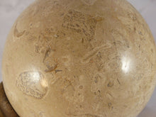 Load image into Gallery viewer, 7" Diameter 15lb HUGE c1800's Marble Stair Finial/ Boule de rampe en Marbre 18cm