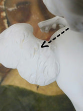 Load image into Gallery viewer, 16" Large Antique Original French Porcelain Biscuit Putti signed KINSBURGER 19th