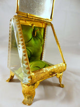 Load image into Gallery viewer, Antique Grand Tour Style Pocket Watch Casket Box Souvenir: Fourviere LYON FRANCE