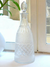 Load image into Gallery viewer, 14" Large XL Antique Blown & Cut Glass Carafe Decanter / 19TH