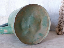 Load image into Gallery viewer, 20th Century French Watering Can with Green patina / Ancien Arrosoir Garden Zinc
