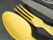 Load image into Gallery viewer, Antique French Sterling Silver 4pieces Salad & Carving Set Napoleon III era 1870