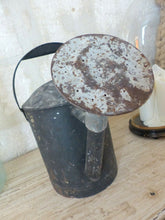 Load image into Gallery viewer, 20th Century French Watering Can with Black patina / Ancien Arrosoir Garden Zinc