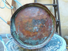 Load image into Gallery viewer, 19TH Century Gorgeous Antique French Copper Watering Can / Rustic Garden