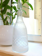 Load image into Gallery viewer, 14" Large XL Antique Blown & Cut Glass Carafe Decanter / 19TH