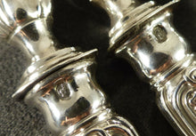 Load image into Gallery viewer, Antique French Sterling Silver 4pieces Salad & Carving Set Napoleon III era 1870